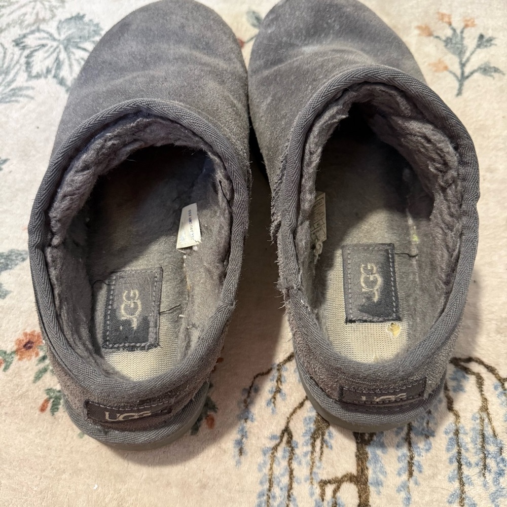 Ugg classic slipper grey women’s size 9 - Picture 4 of 8